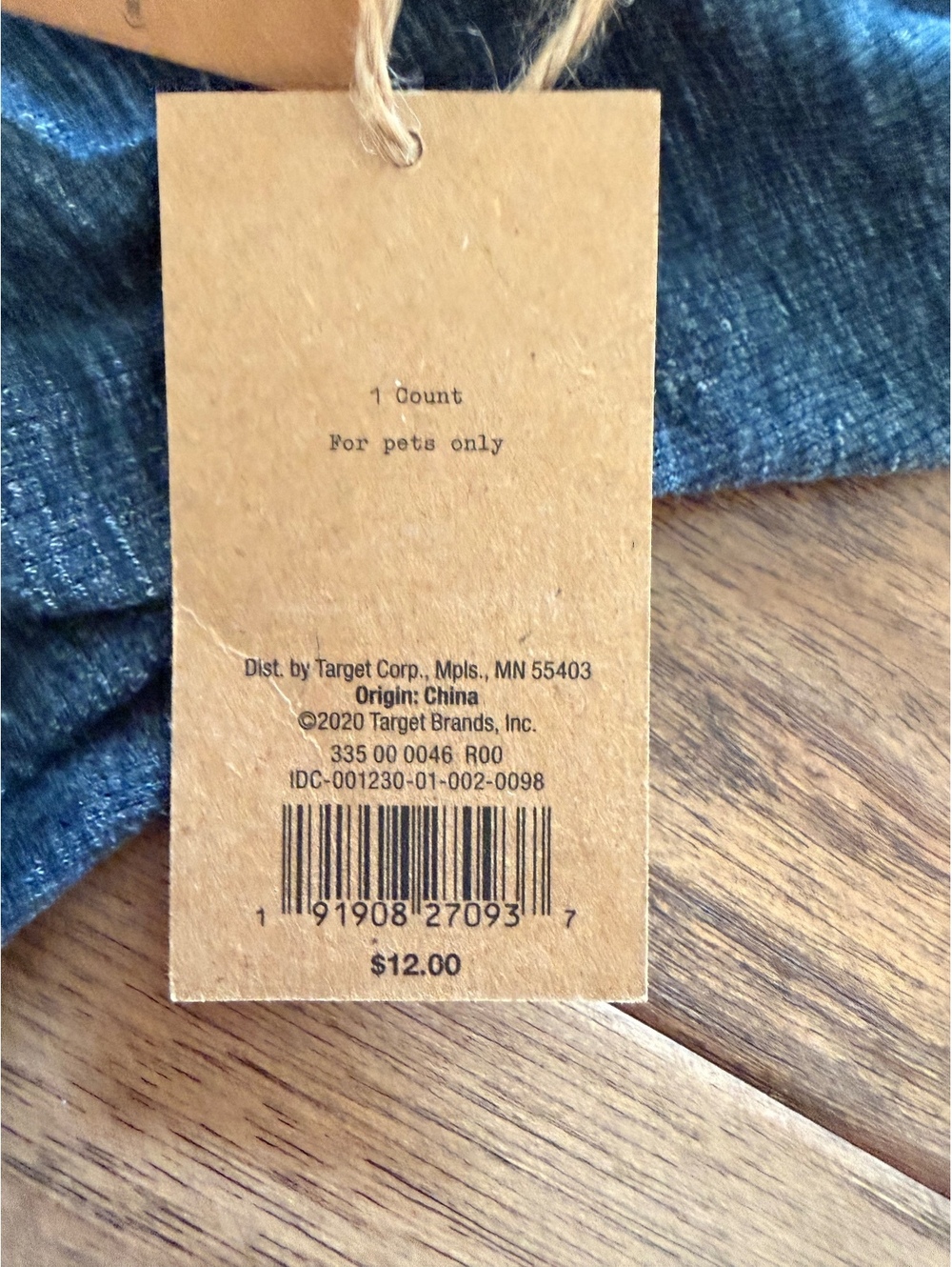 Levi's Medium Pet Pajamas in Dark Gray - Picture 5 of 6